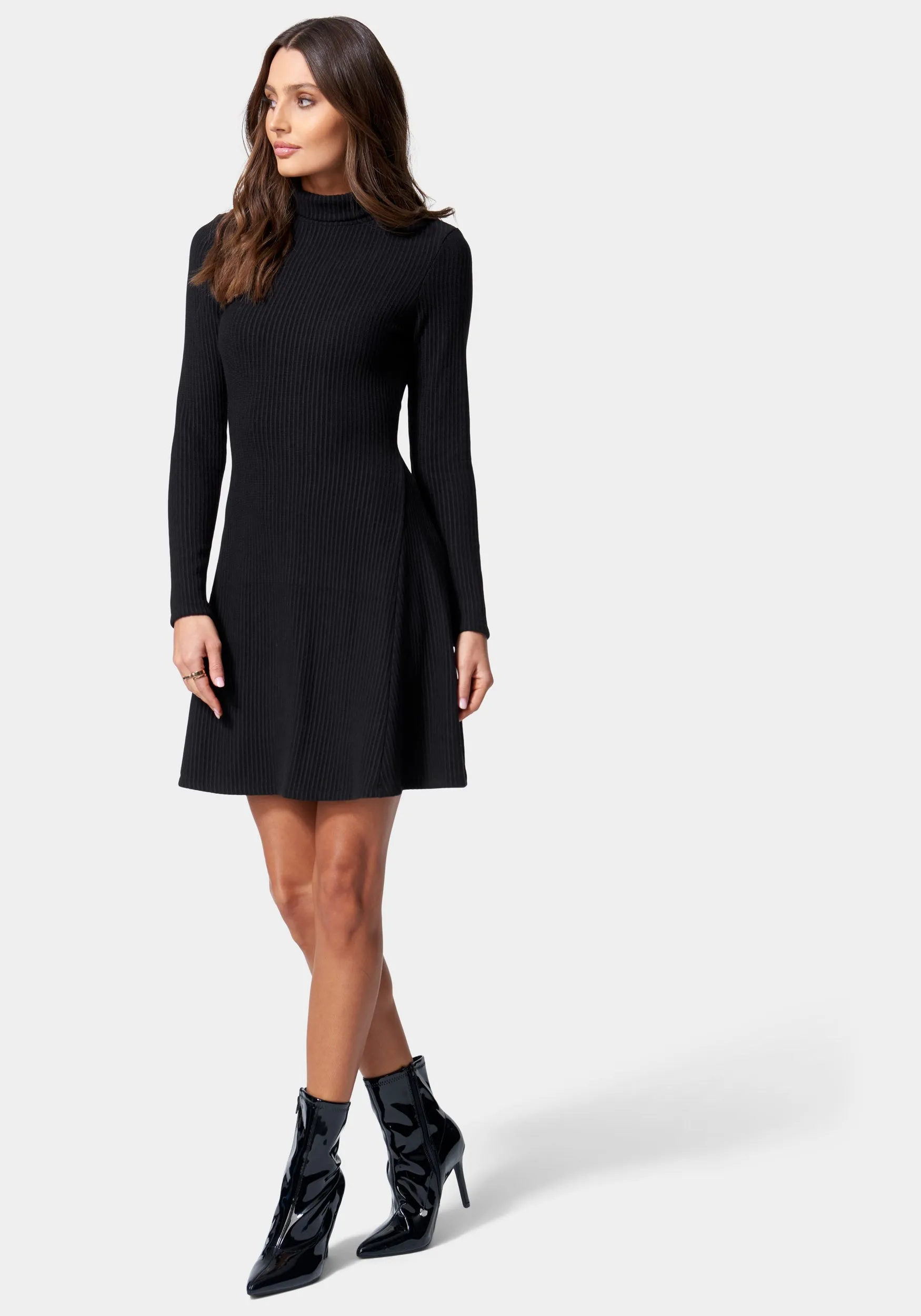 A Line Sweater Dress