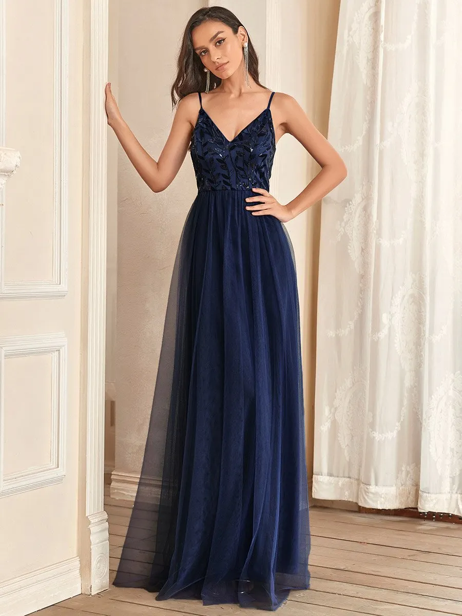 Adorable A Line Silhouette Floor Length Wholesale Evening Dress