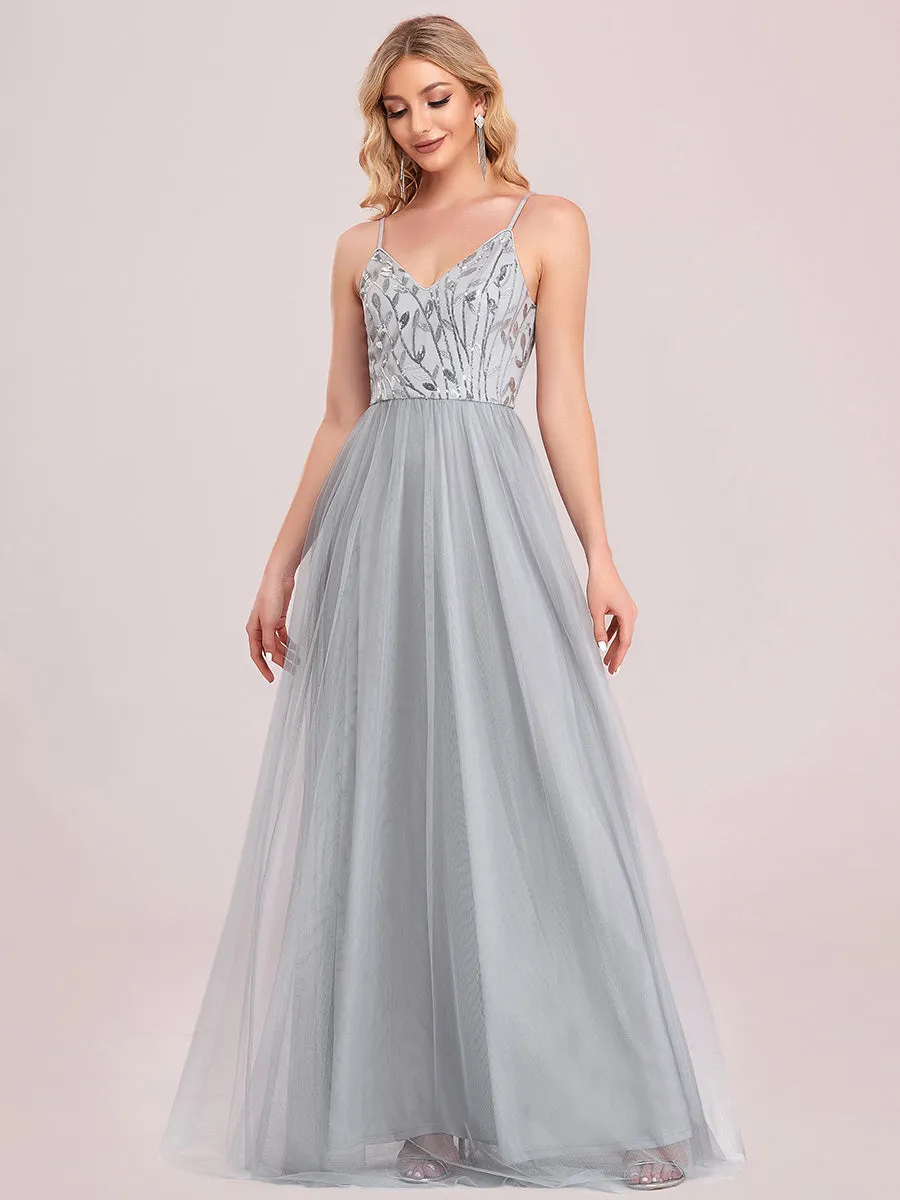 Adorable A Line Silhouette Floor Length Wholesale Evening Dress