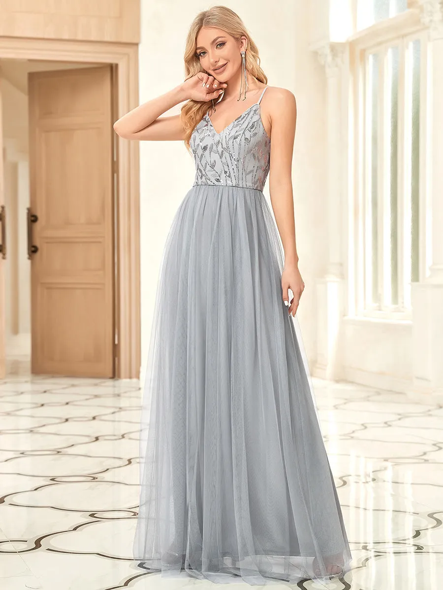 Adorable A Line Silhouette Floor Length Wholesale Evening Dress