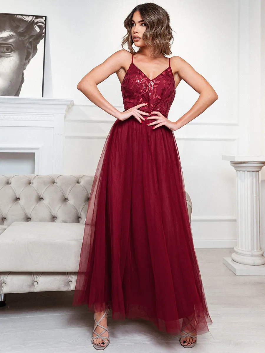 Adorable A Line Silhouette Floor Length Wholesale Evening Dress