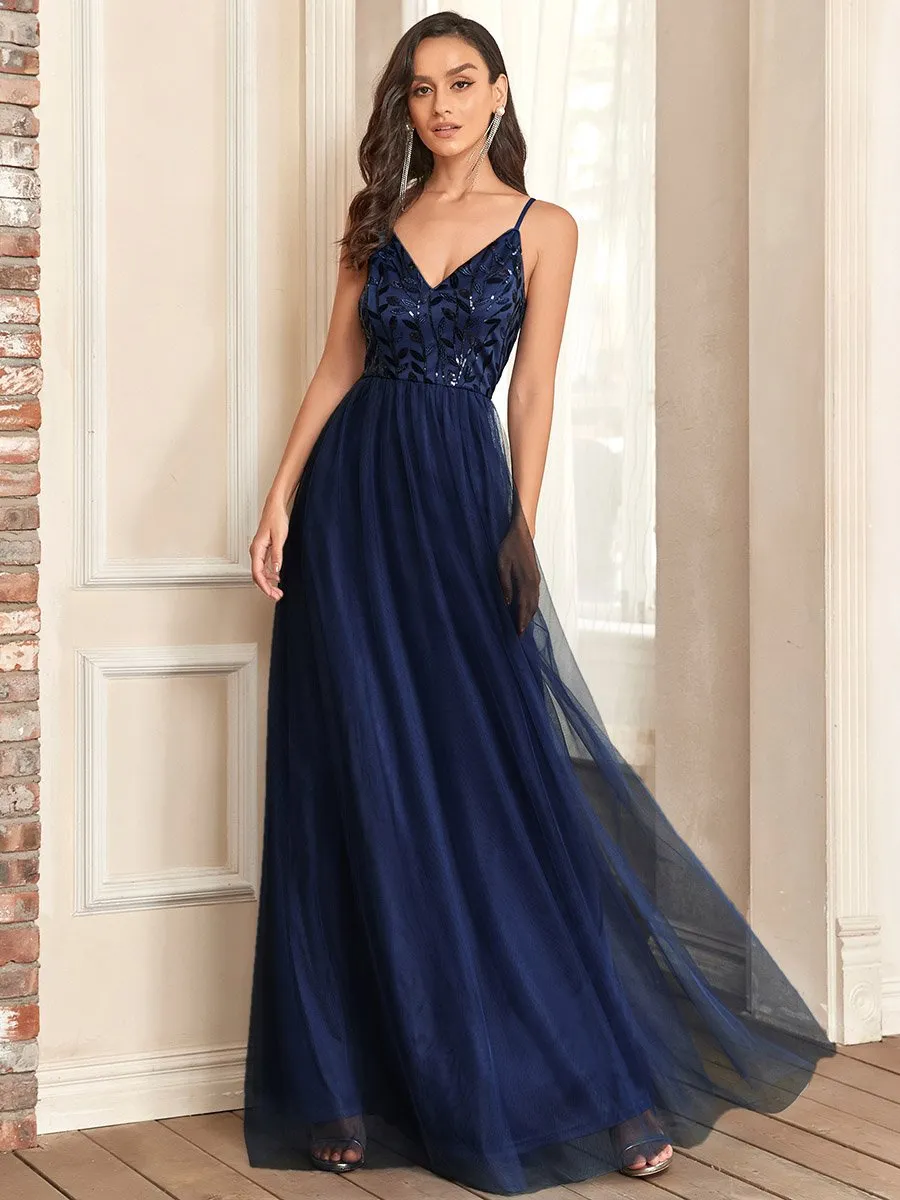 Adorable A Line Silhouette Floor Length Wholesale Evening Dress