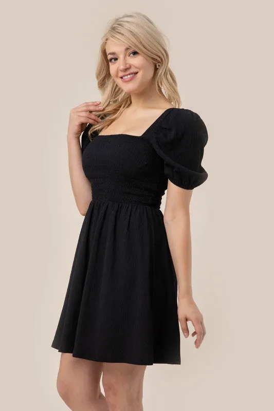 Baby Doll Black Dress