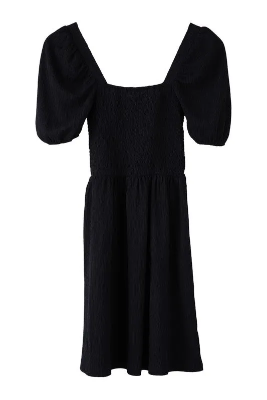 Baby Doll Black Dress