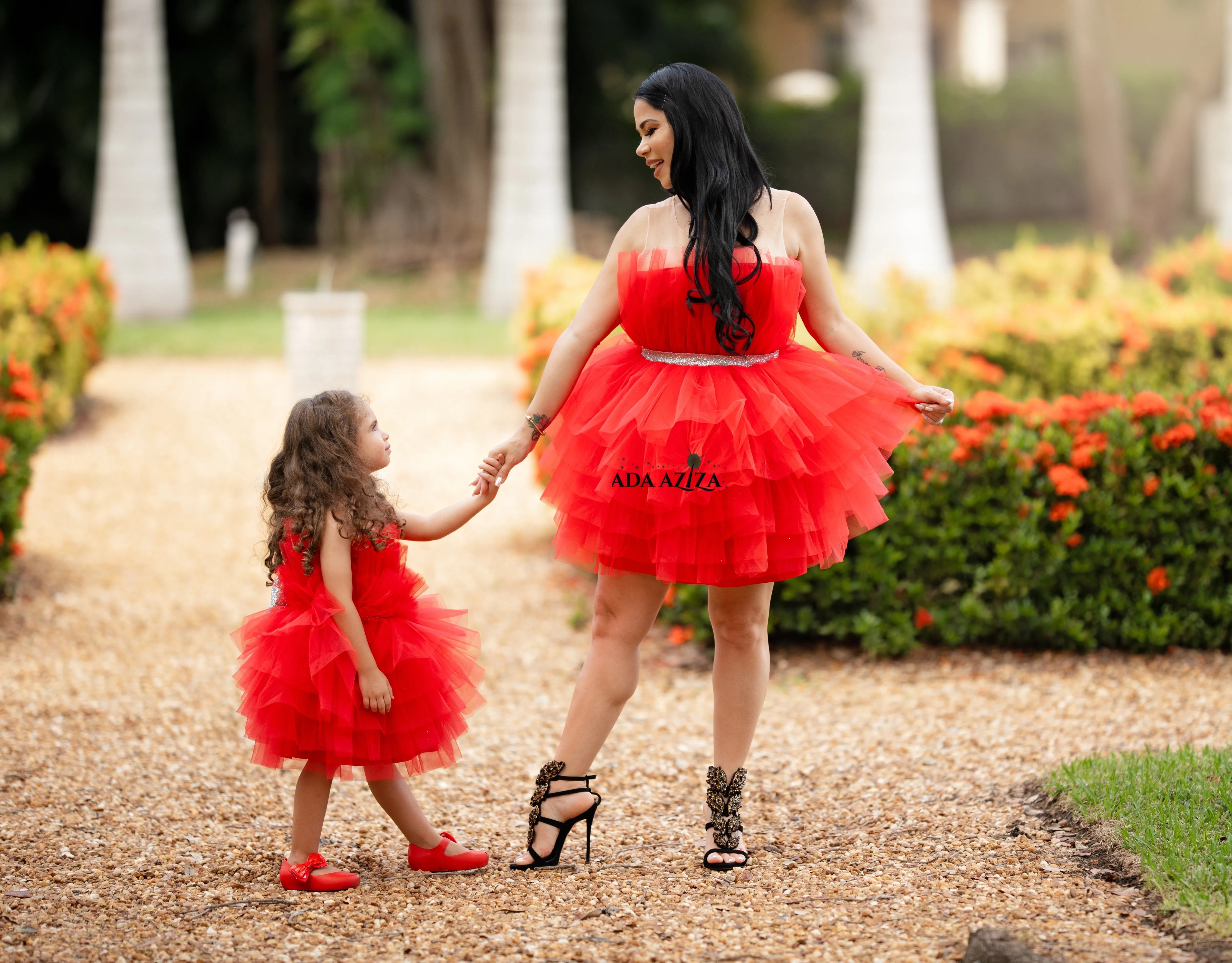 Bailey Dress Coral Red