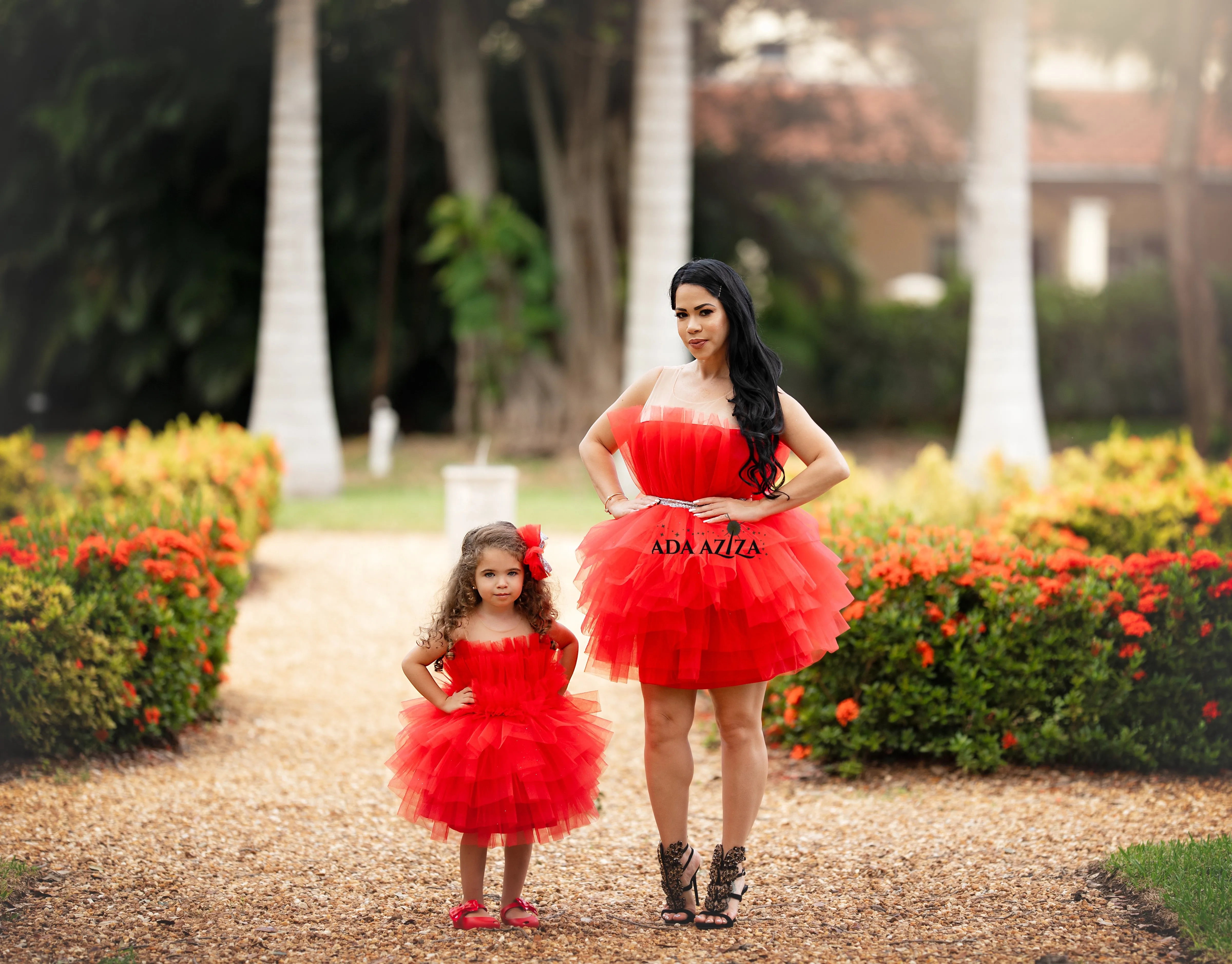 Bailey Dress Coral Red