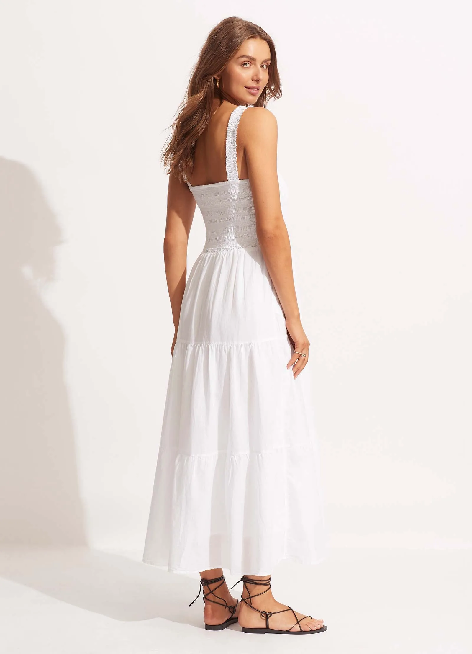 Beach House Dress - White