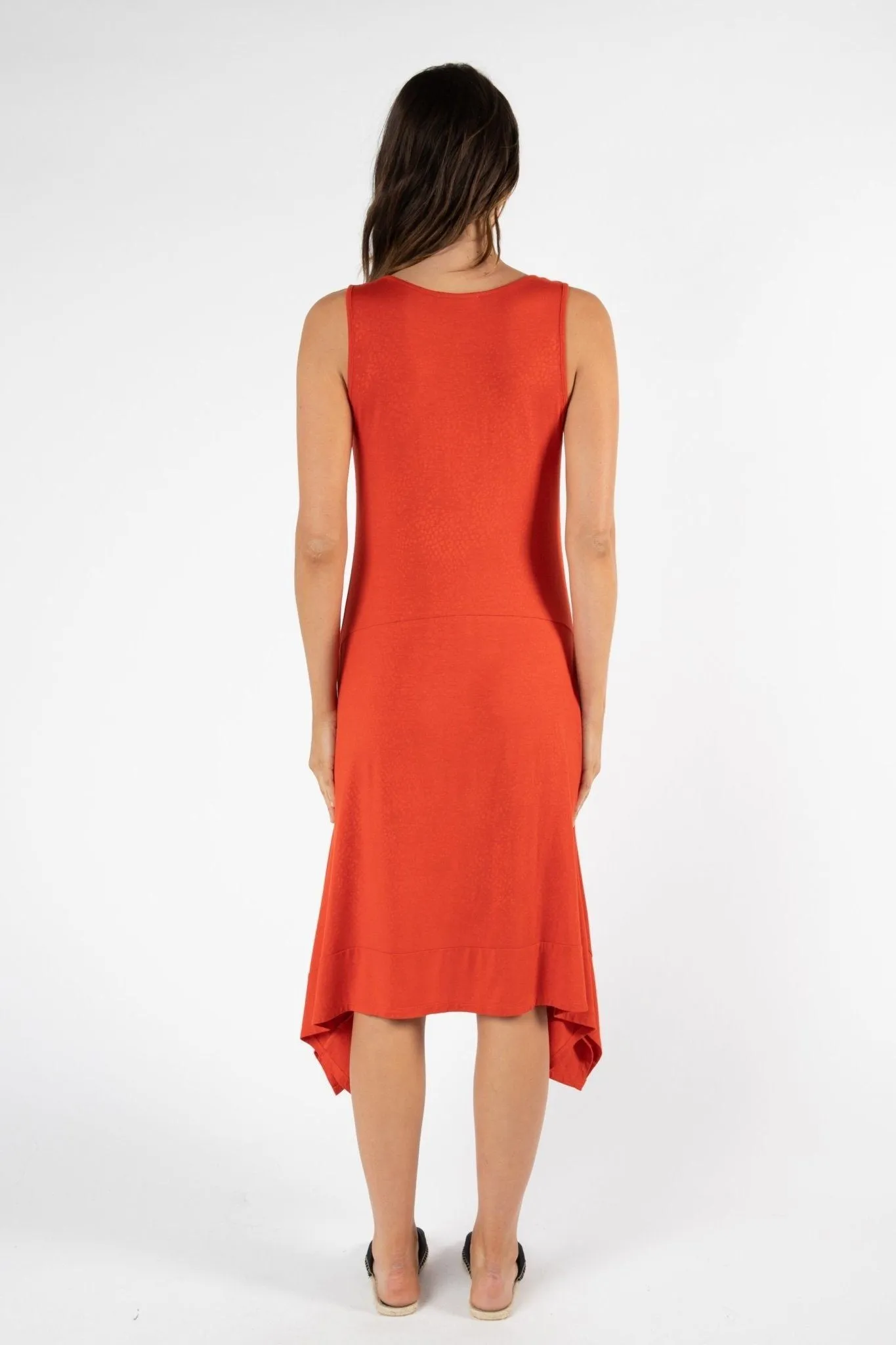 Betty Basics Madrid Dress in Sunset Red