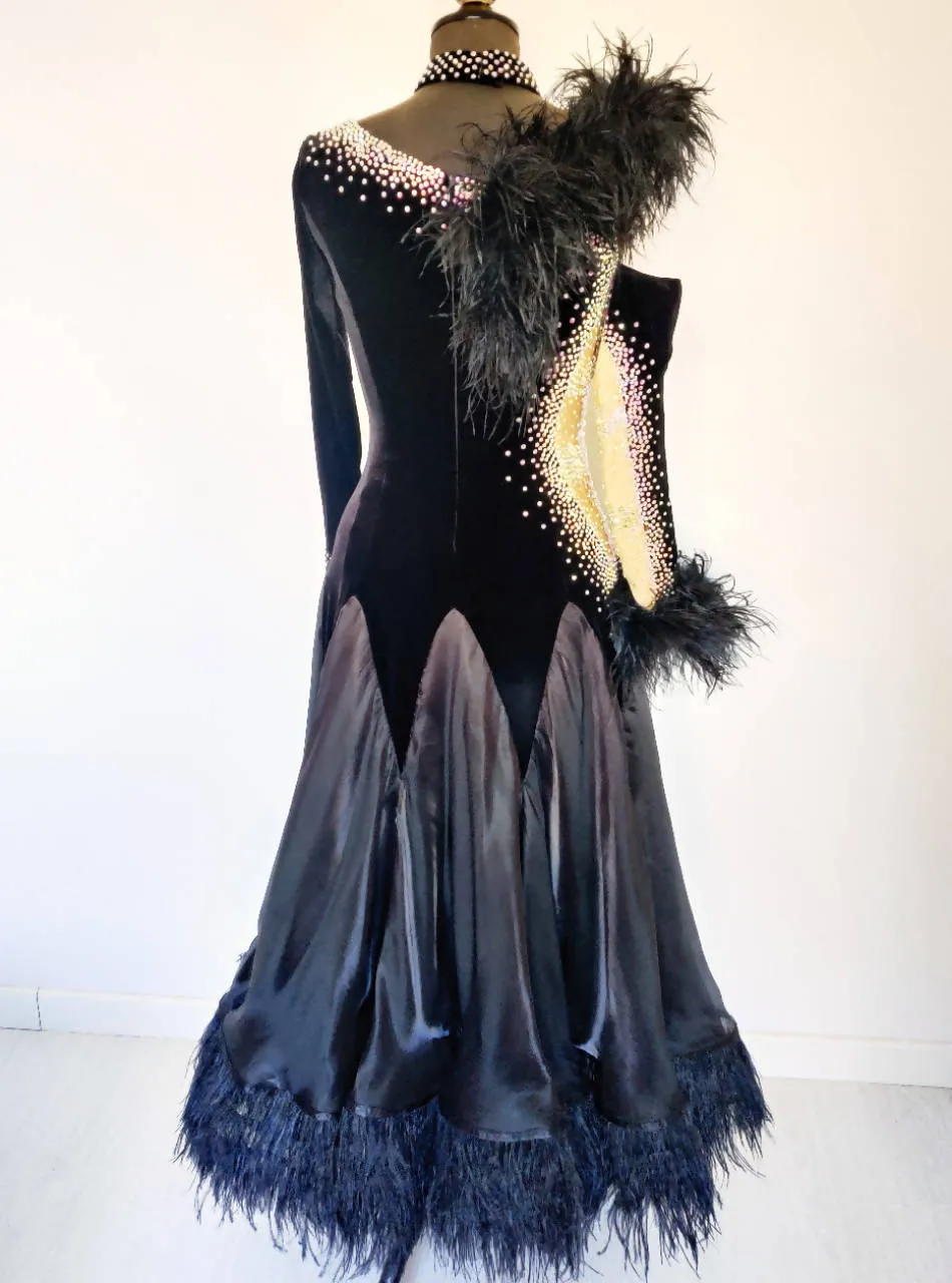 Black Ballroom Dress