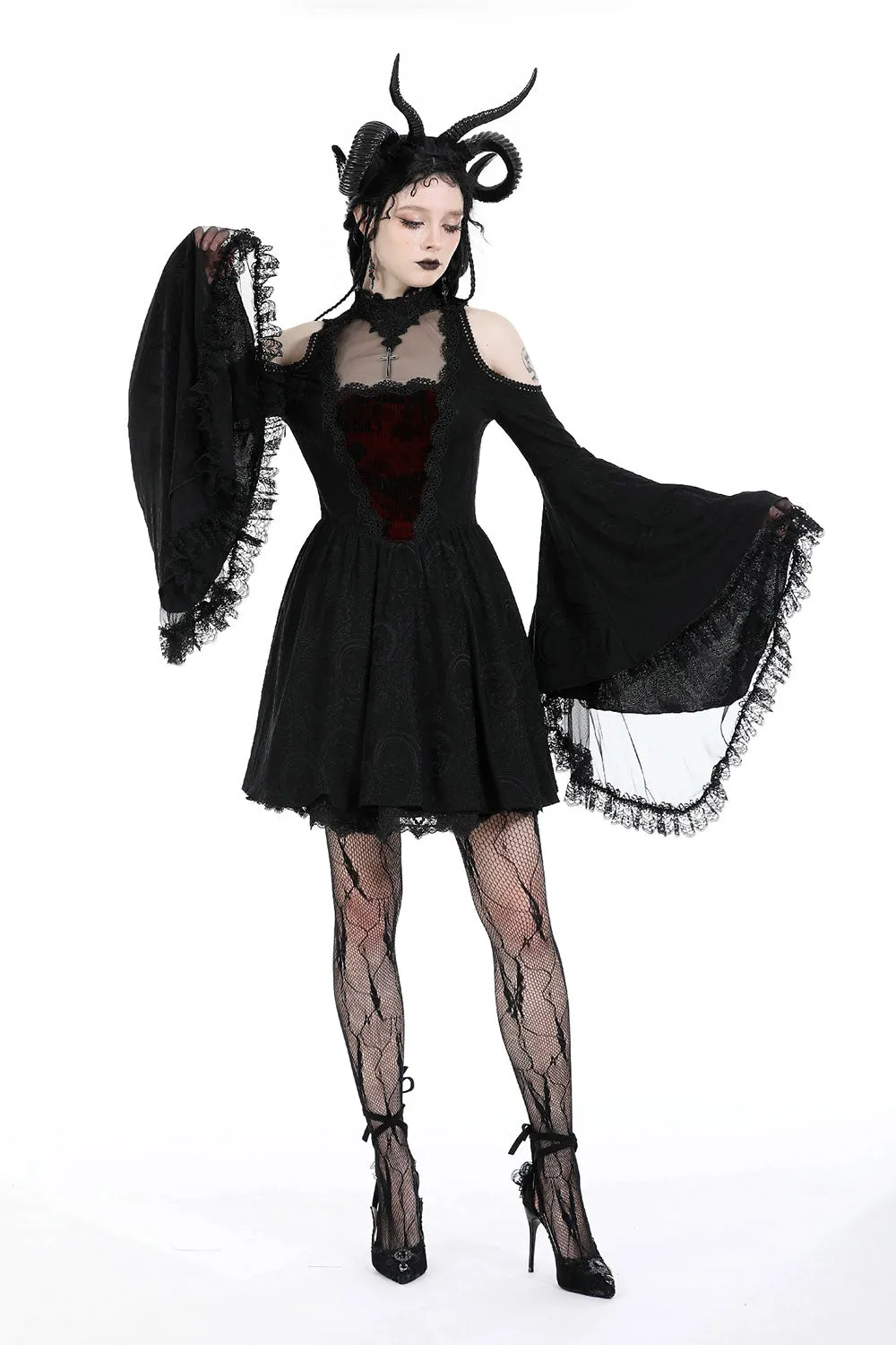 Black Majesty Mini Dress