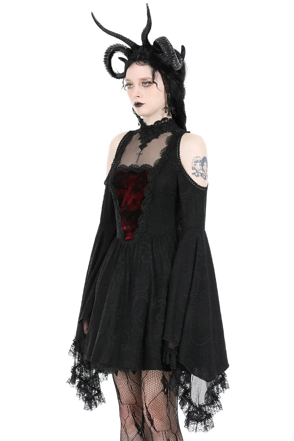 Black Majesty Mini Dress