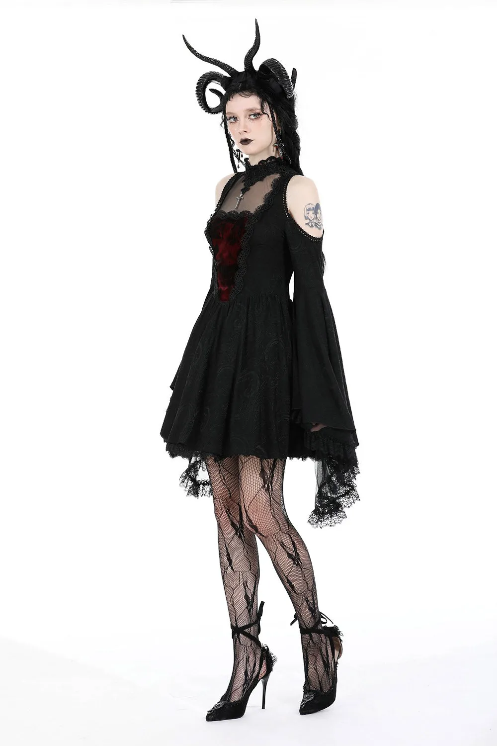 Black Majesty Mini Dress