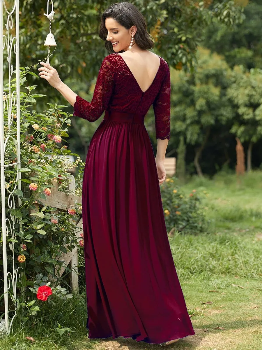 Burgundy Concert Dresses