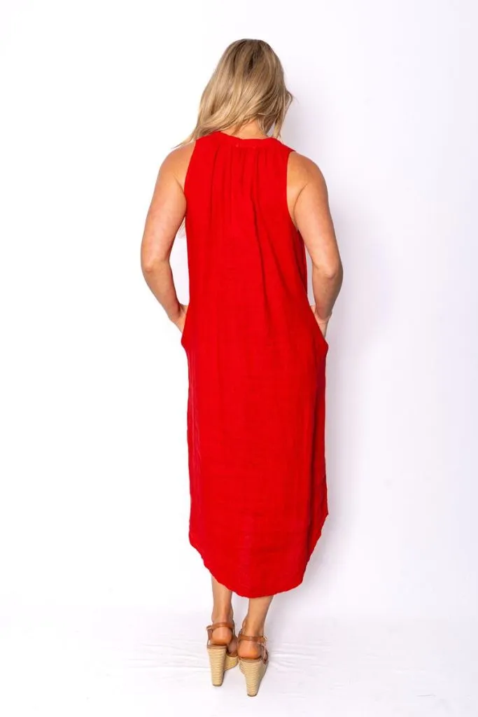 Cavendish Dress - Red