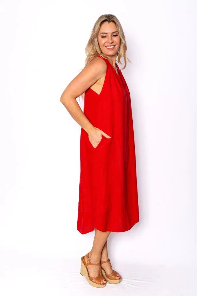 Cavendish Dress - Red