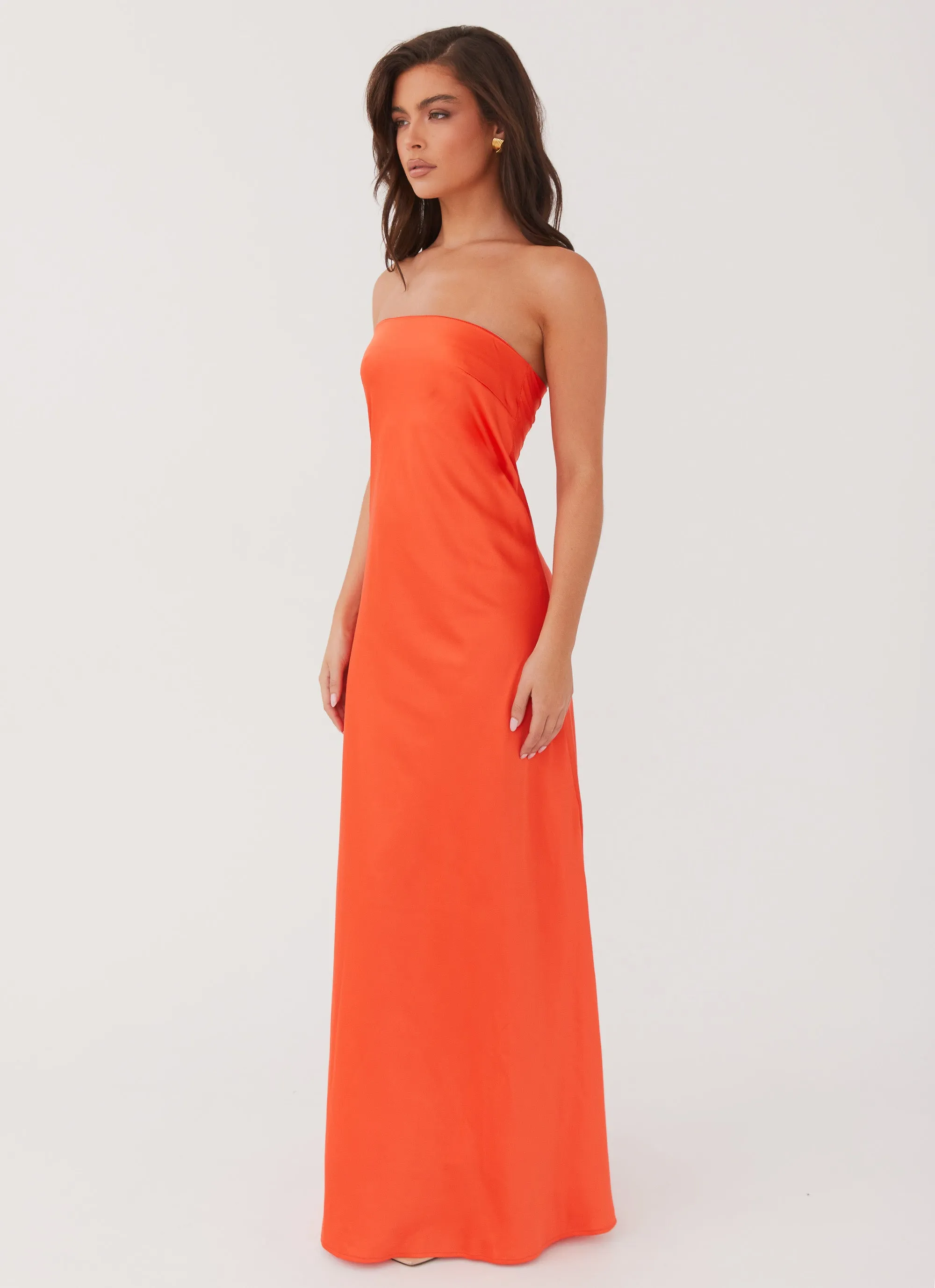 Chantelle Strapless Maxi Dress - Sunset