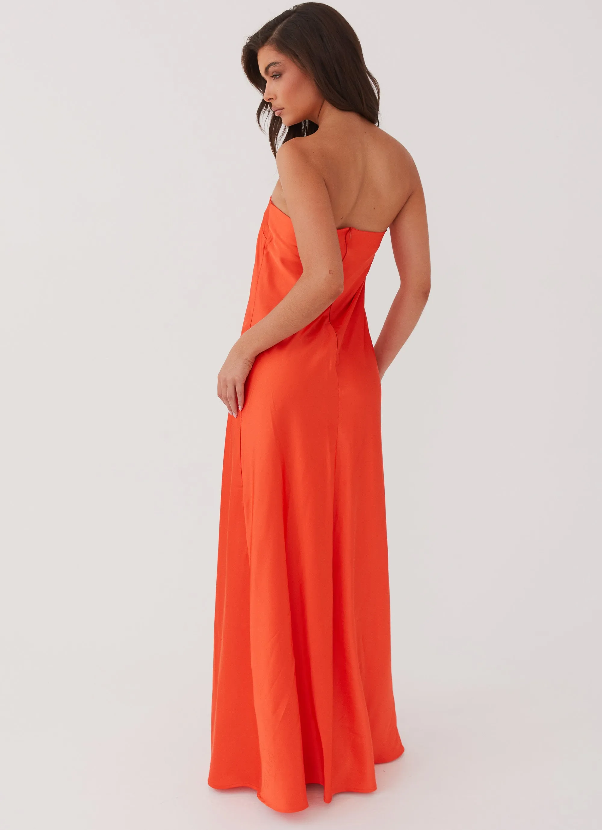 Chantelle Strapless Maxi Dress - Sunset