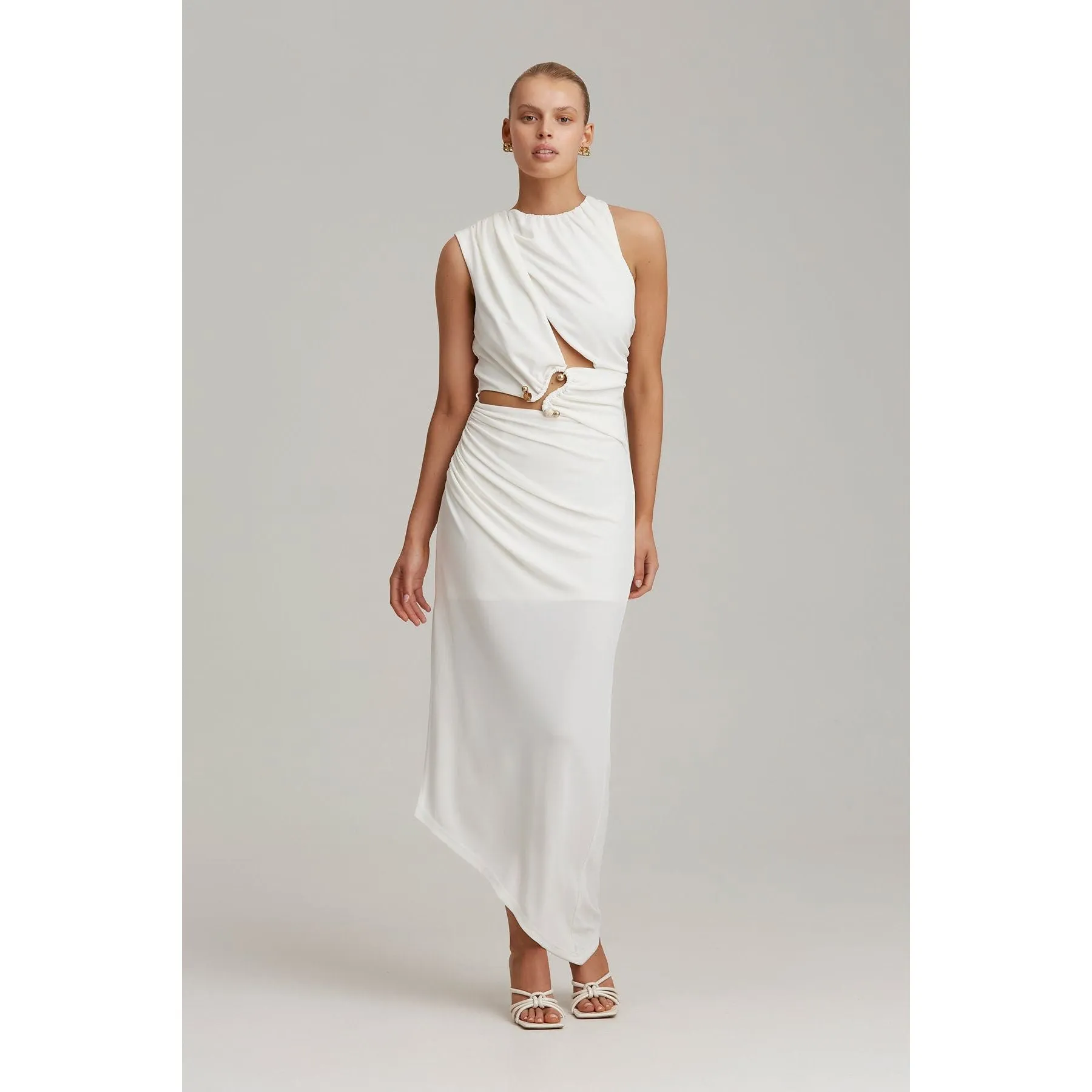 CMEO Collective Entropy Dress - White