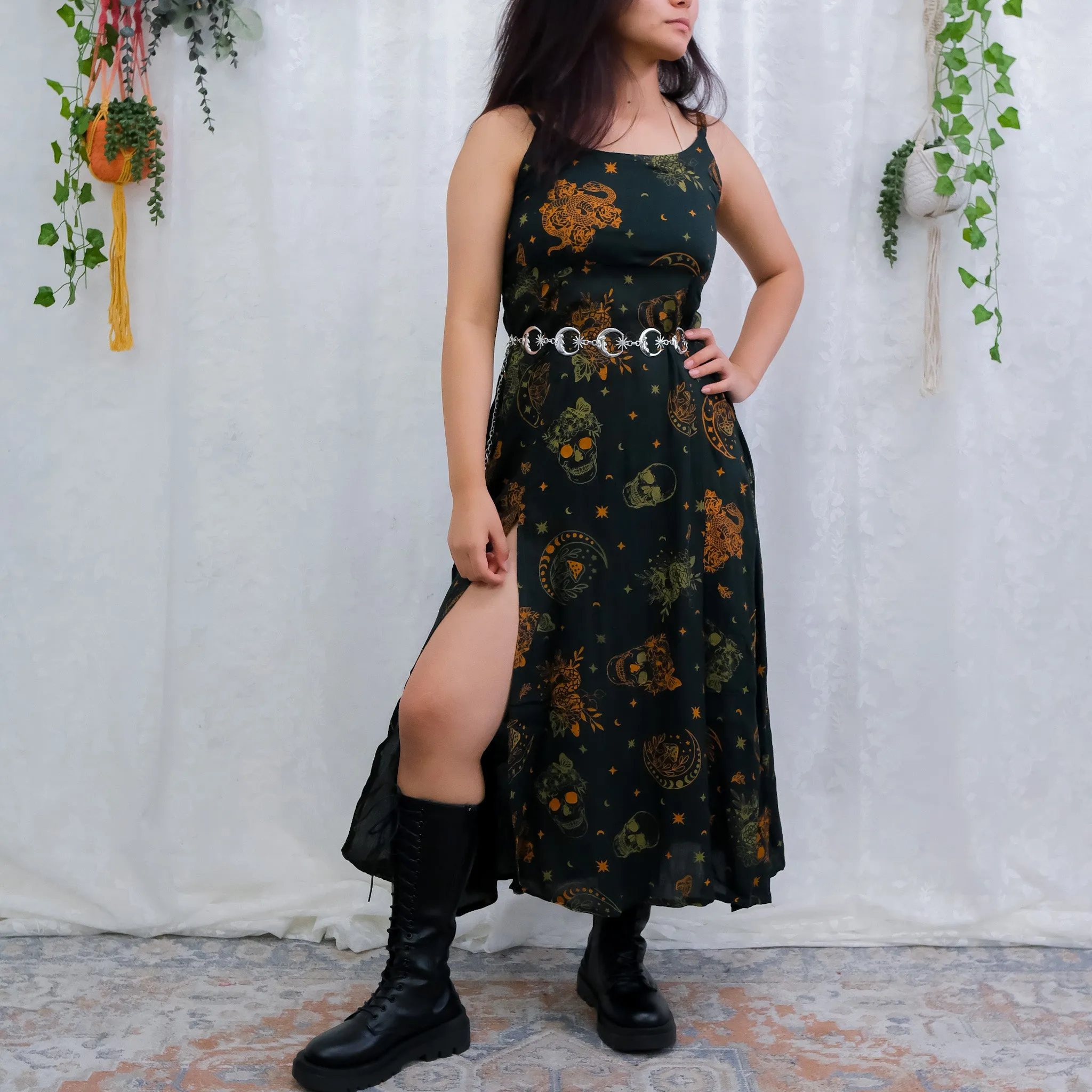 Dark Whispers Slip Dress