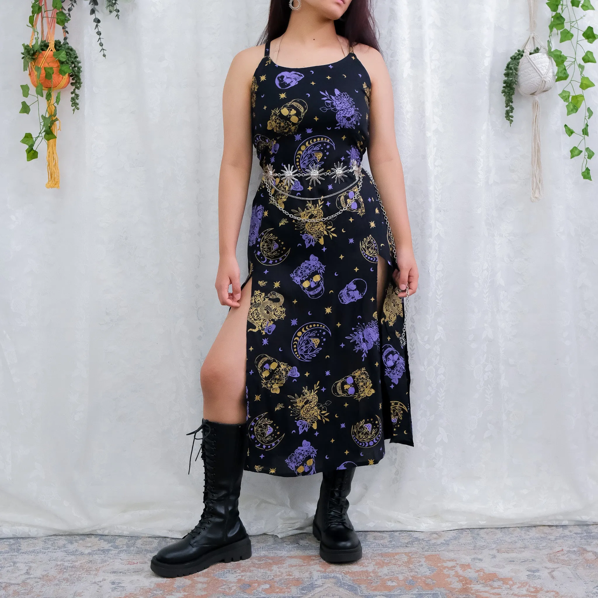 Dark Whispers Slip Dress