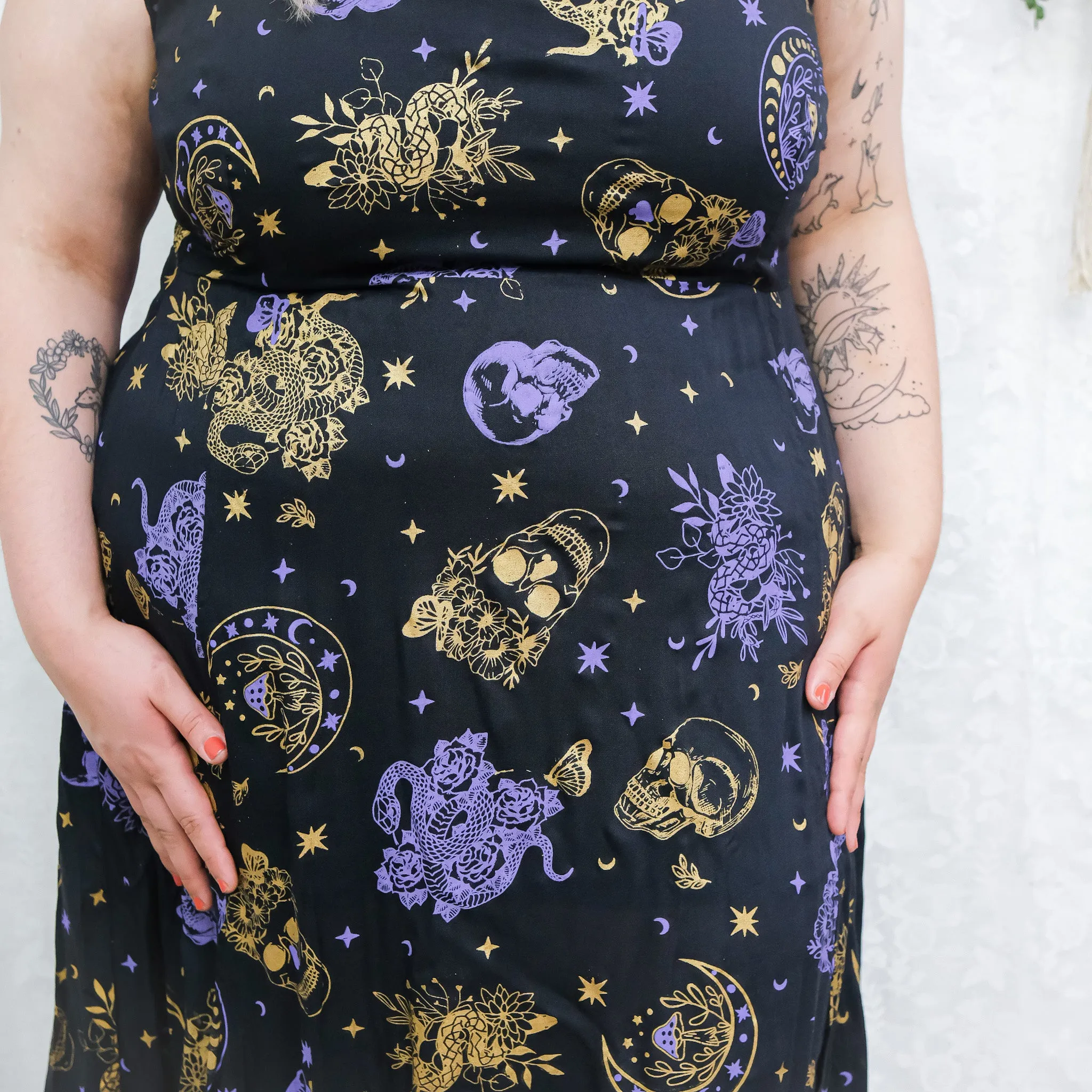 Dark Whispers Slip Dress