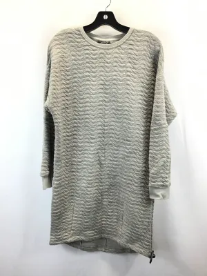 Dress Sweater By Top Shop In Grey, Size: 4