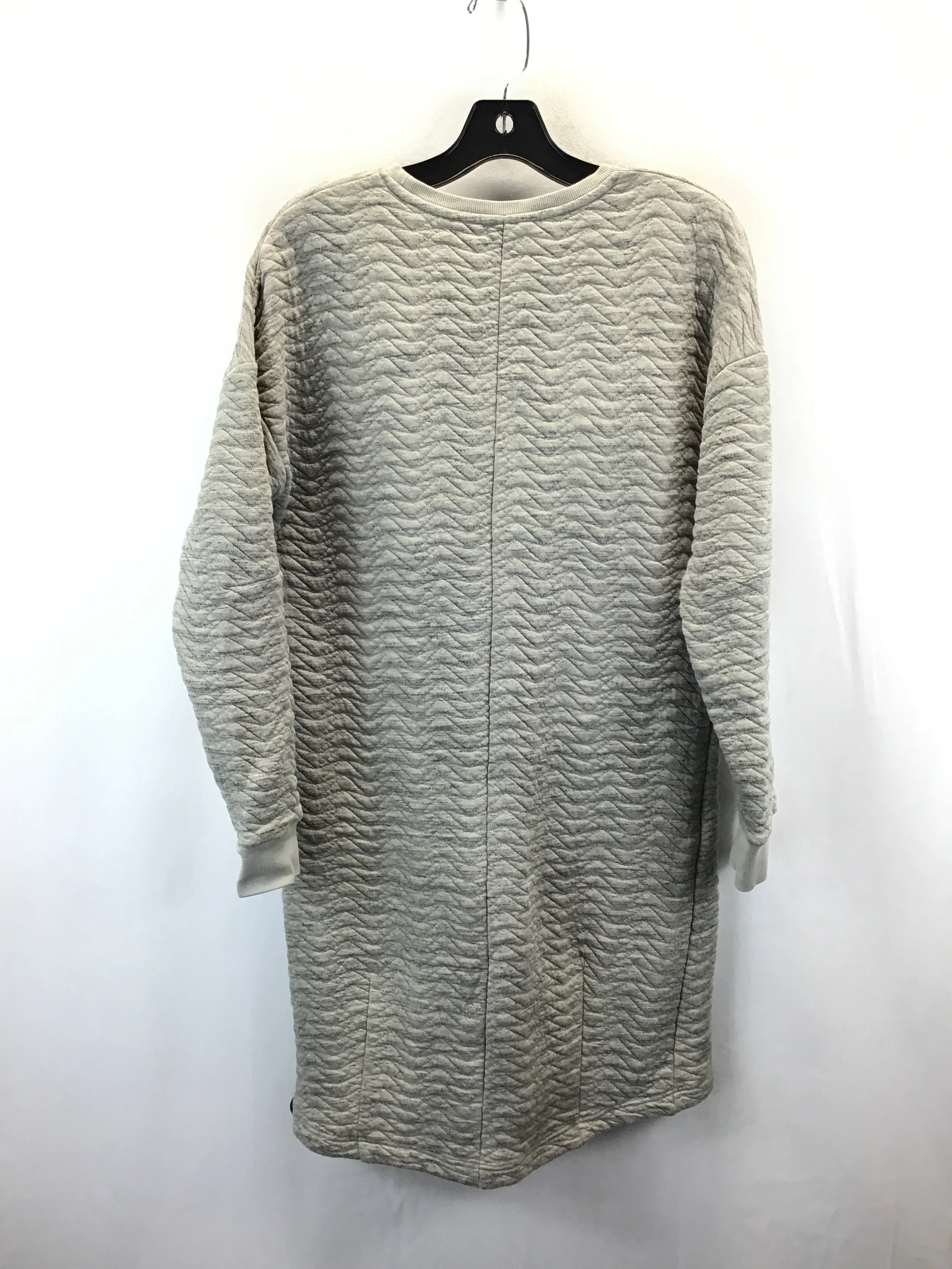 Dress Sweater By Top Shop In Grey, Size: 4