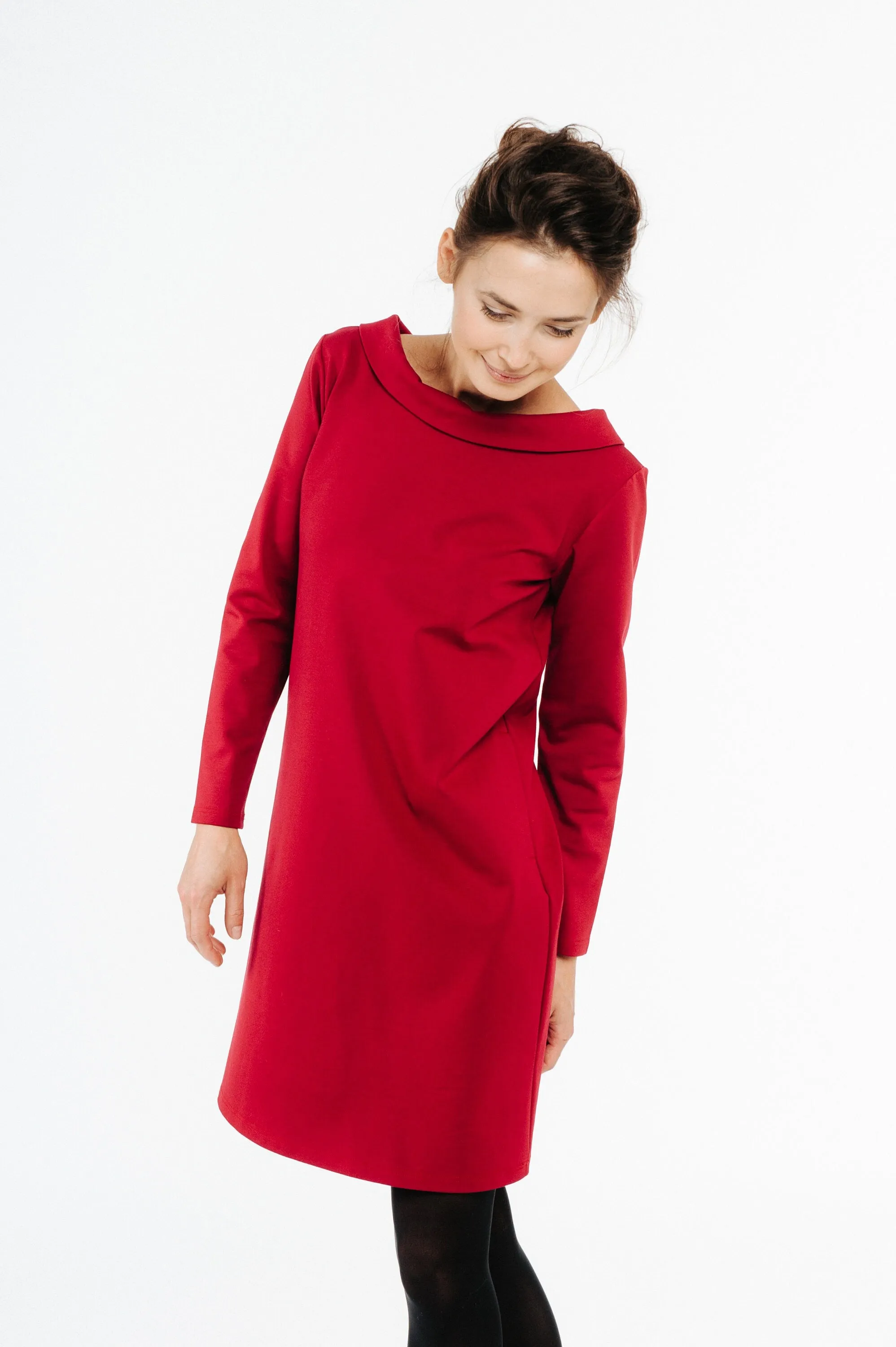 LeMuse STORY dress, Red, XL