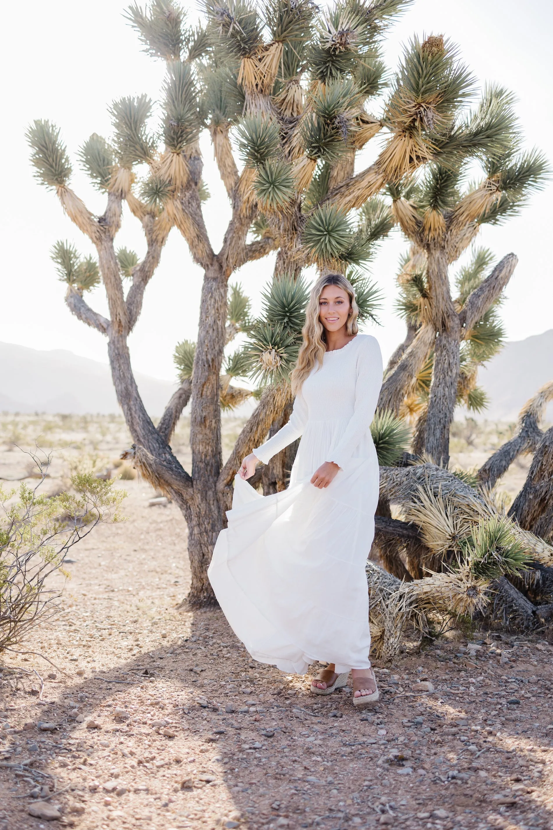 Martha Dress in White