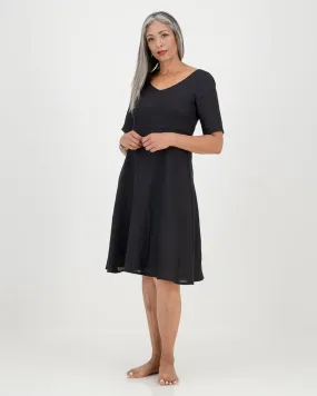 mila dress - black