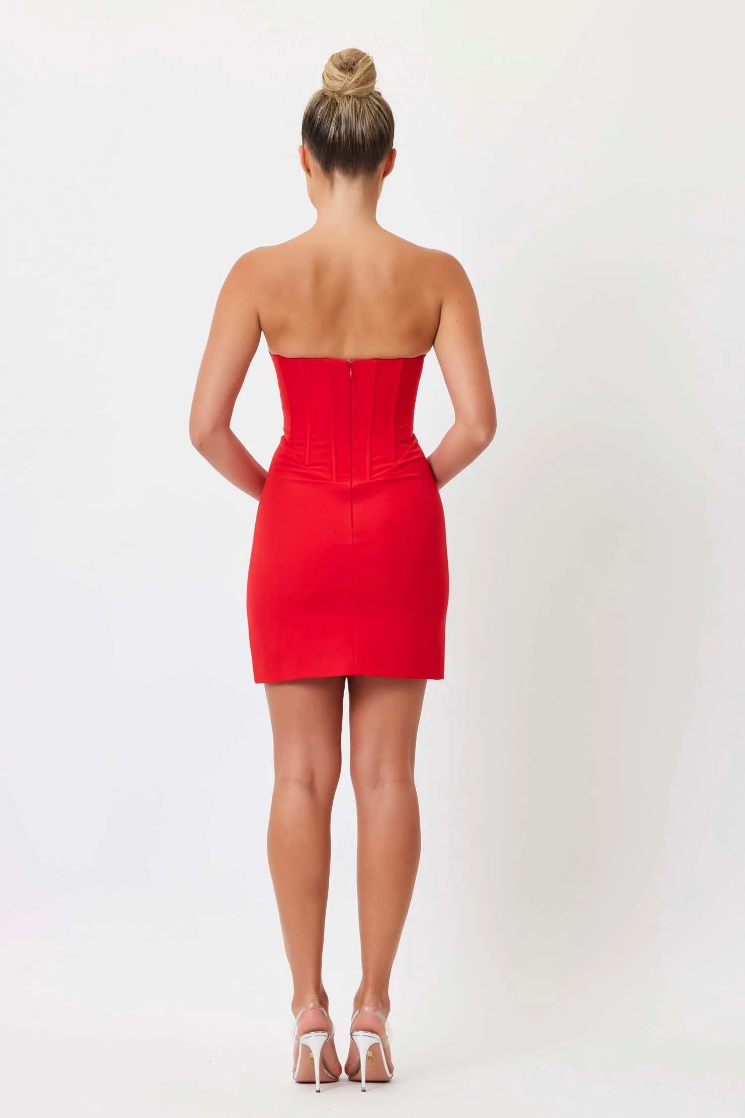 Naomi Strapless Mini Dress