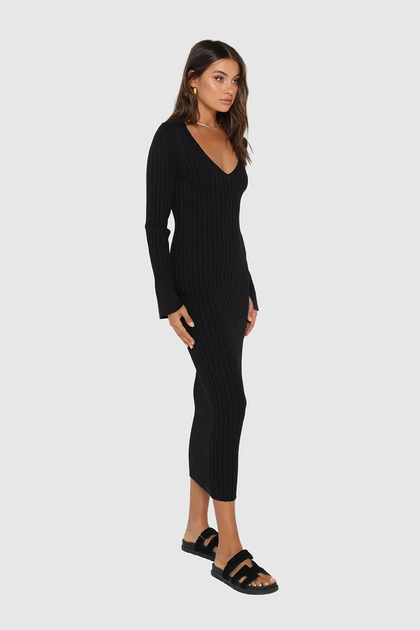 Parker Knit Dress | Black