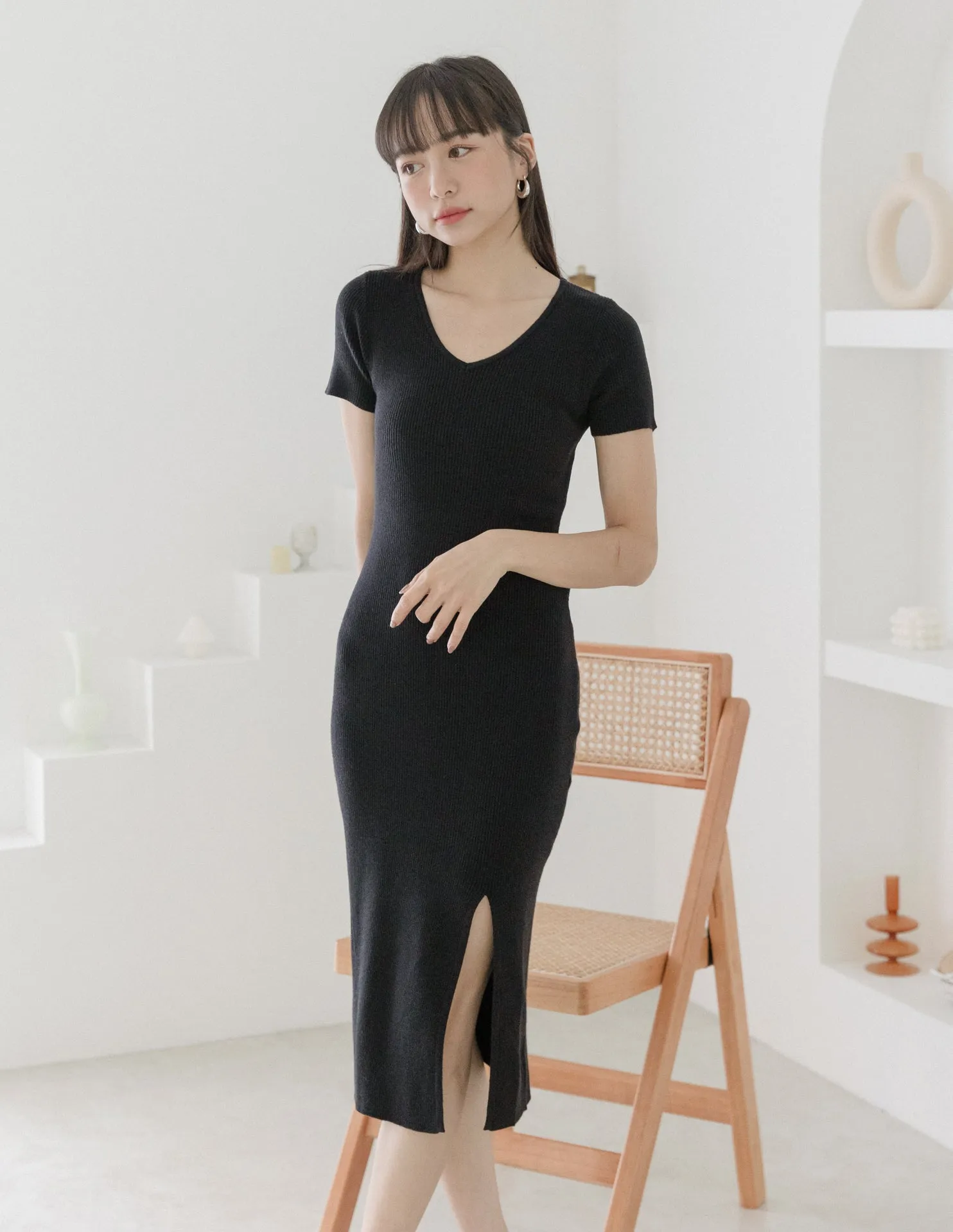 Phyllis Dress in Black