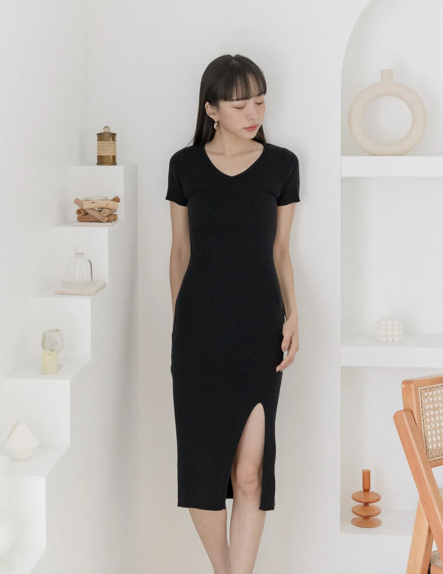 Phyllis Dress in Black