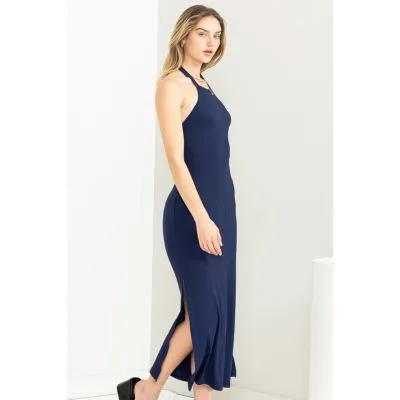 Rosie Halter Midi Dress