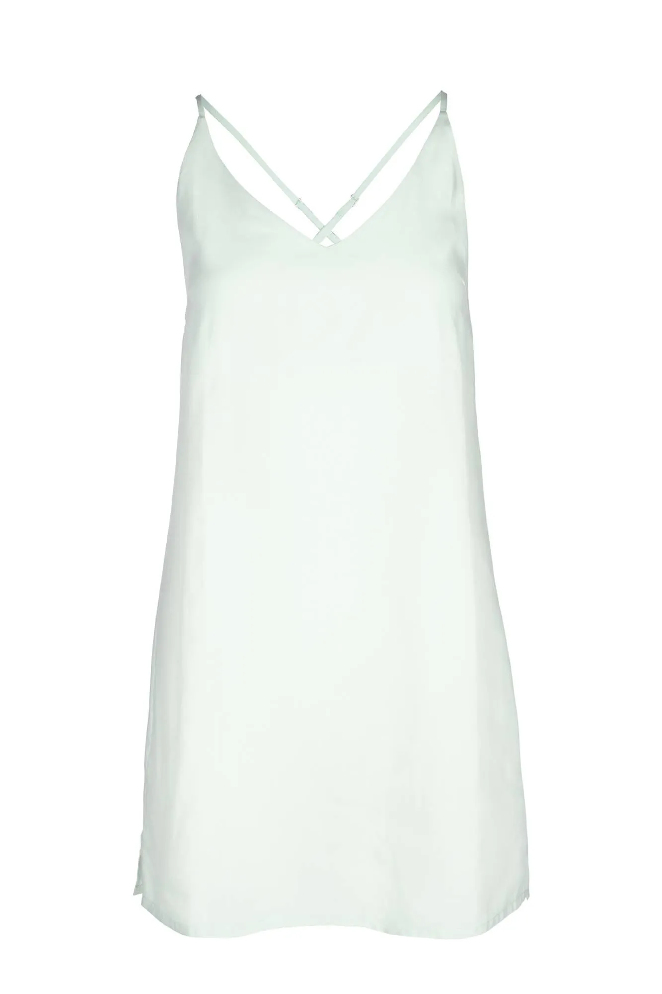 slip dress mint mojo