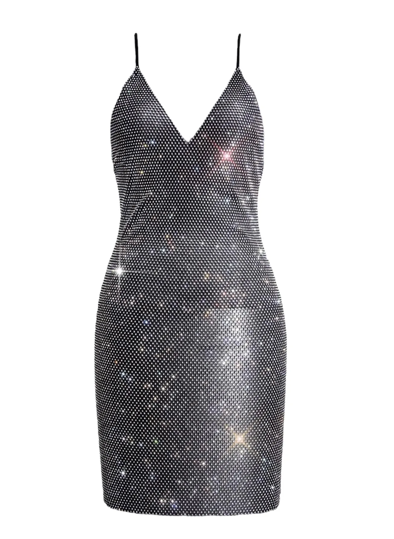 SPARKLE BLACK DRESS