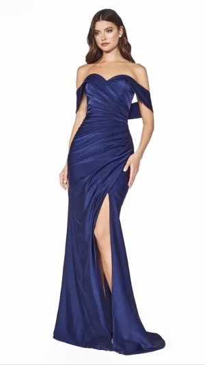 The PROMISE Dress - Navy Blue