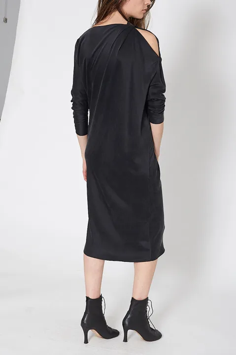 The Zora Asymmetric Slip Dress