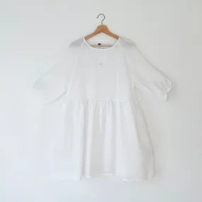 Yuvita | Babydoll Dress in White