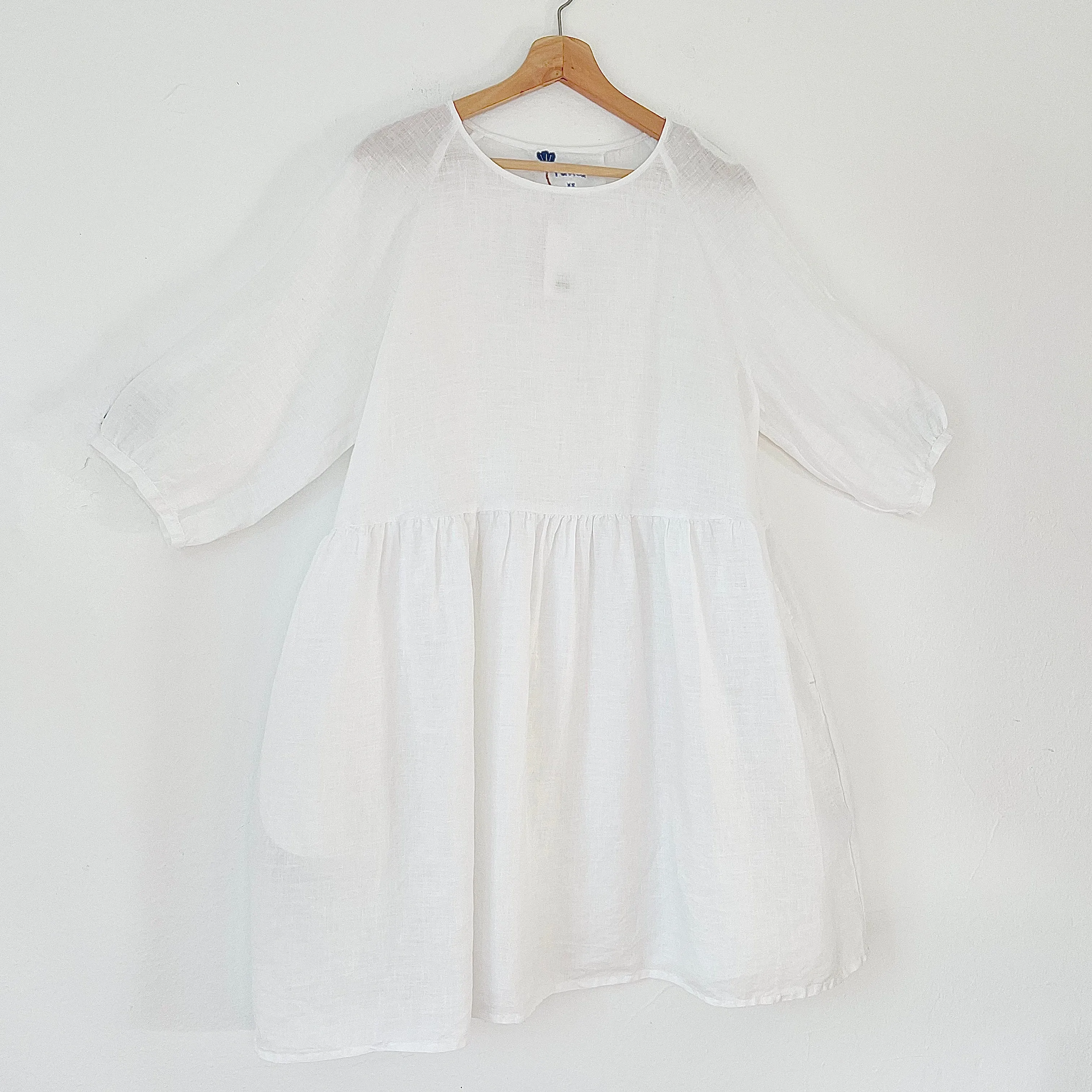 Yuvita | Babydoll Dress in White