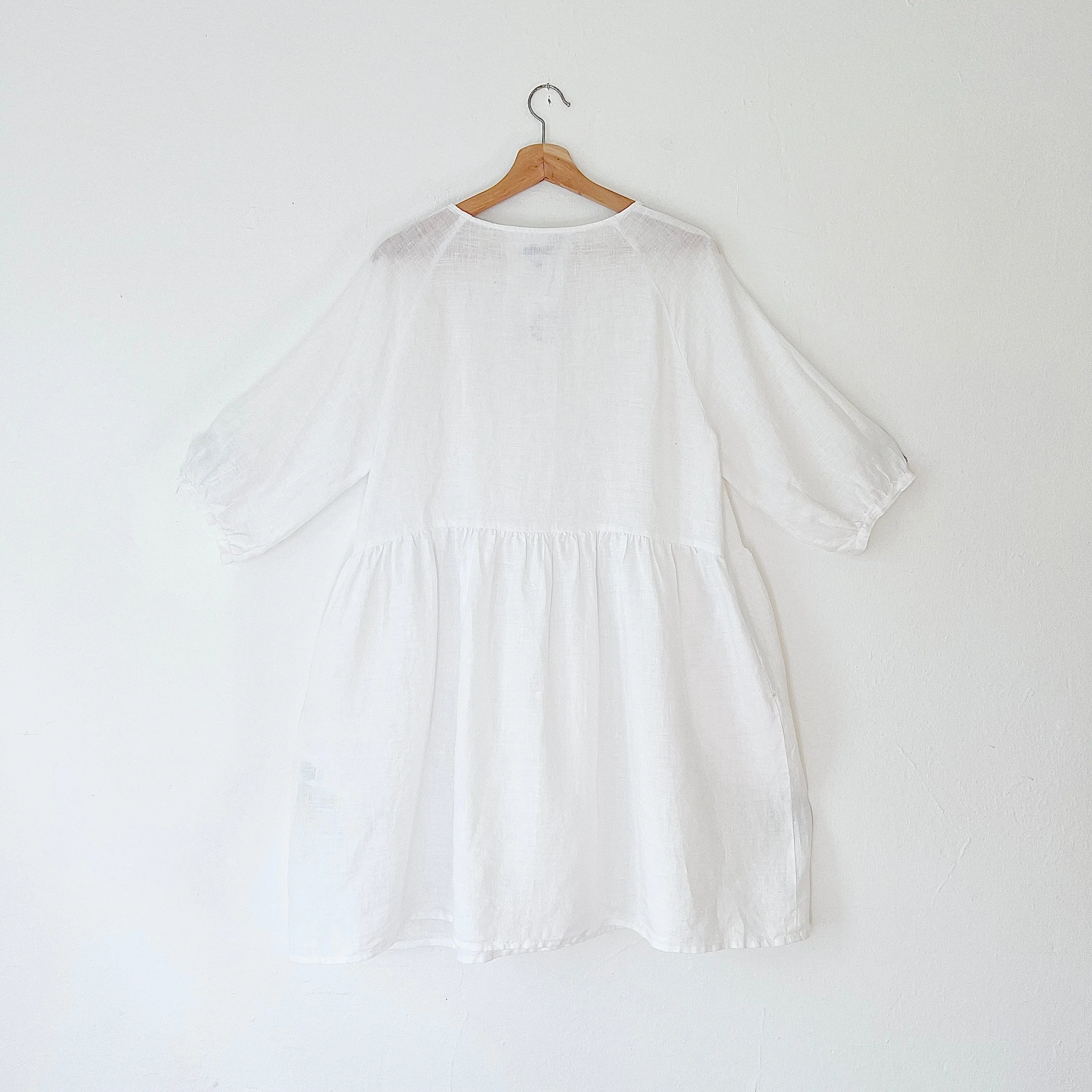 Yuvita | Babydoll Dress in White